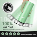 22 Oz Double-walled Insulated Stainless Steel Water Bottle with 2 Lids and Straw by LJGDeals