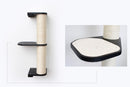 Wall Mounted Cat Climbing Pole - Sisal