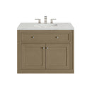 James Martin Chicago 36" Single Bathroom Vanity, Walnut Whisper