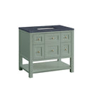 James Martin Breckenridge 36" Single Bathroom Vanity, Smokey Celadon