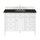 James Martin Brittany 48" Single Bathroom Vanity, Bright White