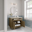 James Martin Chicago 36" Single Bathroom Vanity, Walnut Whisper