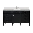 James Martin Brittany 60" Single Bathroom Vanity, Black Onyx