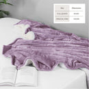 Velvet Plush Sherpa Bed Blanket - Sherpa Fleece Collection by Great Bay Home