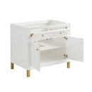 James Martin Chicago 36" Single Bathroom Vanity, Glossy White