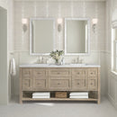 James Martin Breckenridge 72" Double Bathroom Vanity, Whitewashed Oak