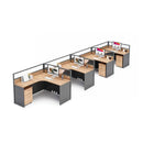 Keaton · L-Shaped Cubicle Workstation by Arc Grove