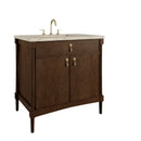 James Martin Kinnsden 36" Single Bathroom Vanity, Sable Oak