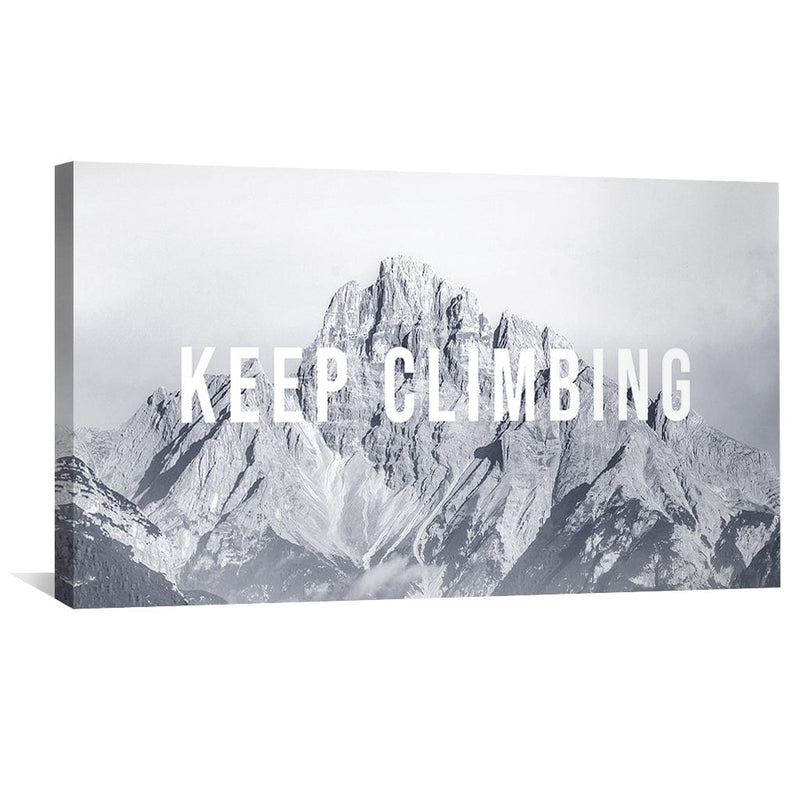 Keep Climbing Canvas