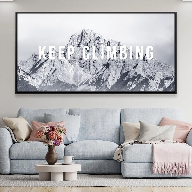 Keep Climbing Canvas