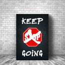Keep Going Canvas