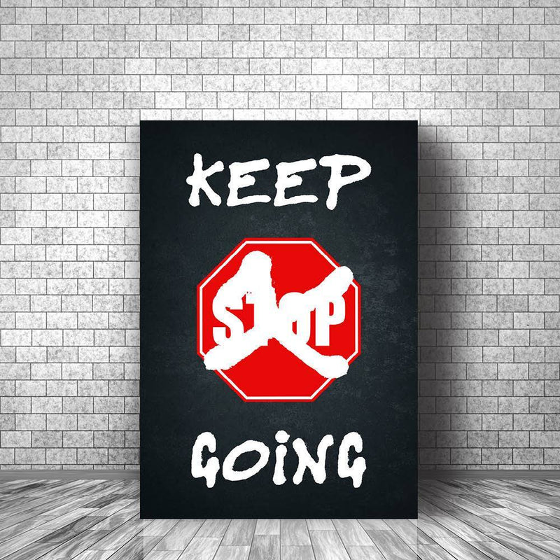 Keep Going Canvas