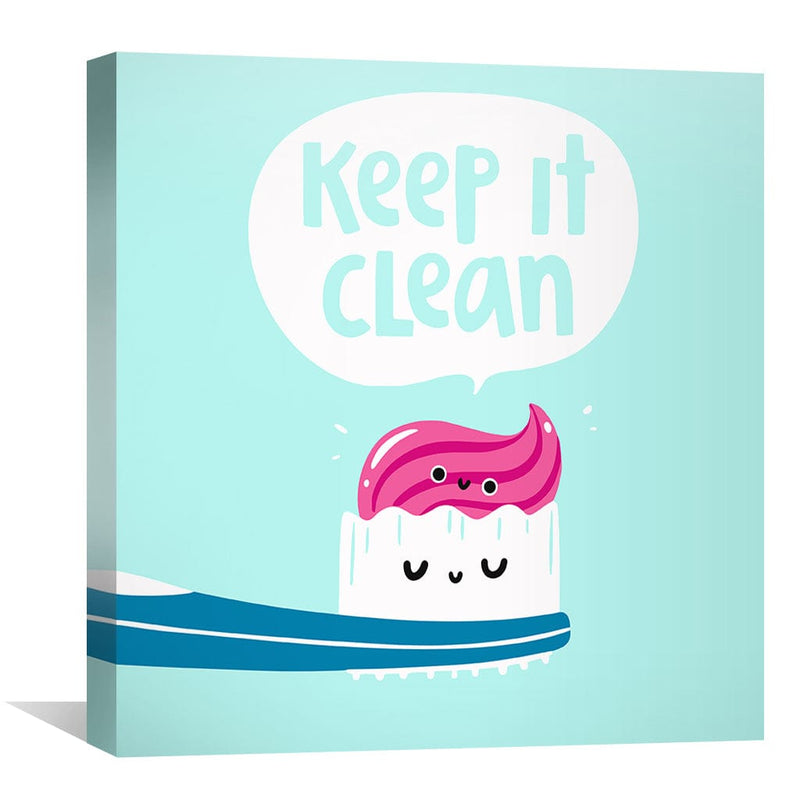 Keep It Clean Canvas