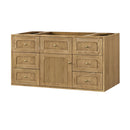 James Martin Laurent 48" Dual Mount Single Bathroom Vanity, Light Natural Oak