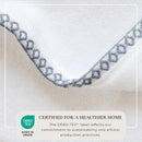 Cotton Border-Stitched 6-Piece Towel Set - Valery Collection by Great Bay Home