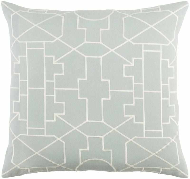 Oostburg Light Gray Pillow Cover