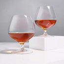 Raye Crystal Wingback Brandy Glasses Set of 2 by Viski