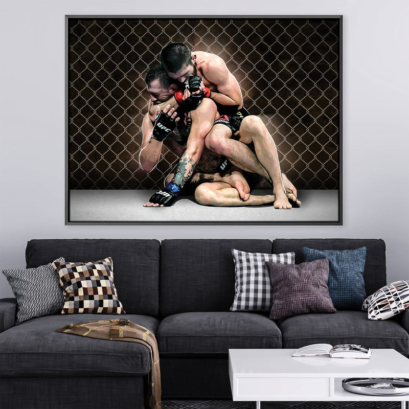 Khabib v Conor Canvas