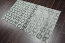 3' x 5' Handmade Art Silk Loop & Cut Pile Oriental Area Rug Contemporary Slate