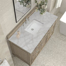 James Martin Lorelai 48" Single Bathroom Vanity, Whitewashed Oak