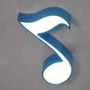 GobekUsa Kids Acrylic Musical Note LED Ceiling Light - Perfect for Kindergarten