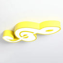 GobekUsa Kids Acrylic Musical Note LED Ceiling Light - Perfect for Kindergarten