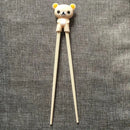 Kids bear panda cat learning chopsticks set dining room training gift by Decorbites