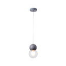 GobekUsa Kids Bedside Pendulum Light - Gourd Shape, Milky Glass, Macaron Ceiling Pendant - Pink/Yellow/Blue