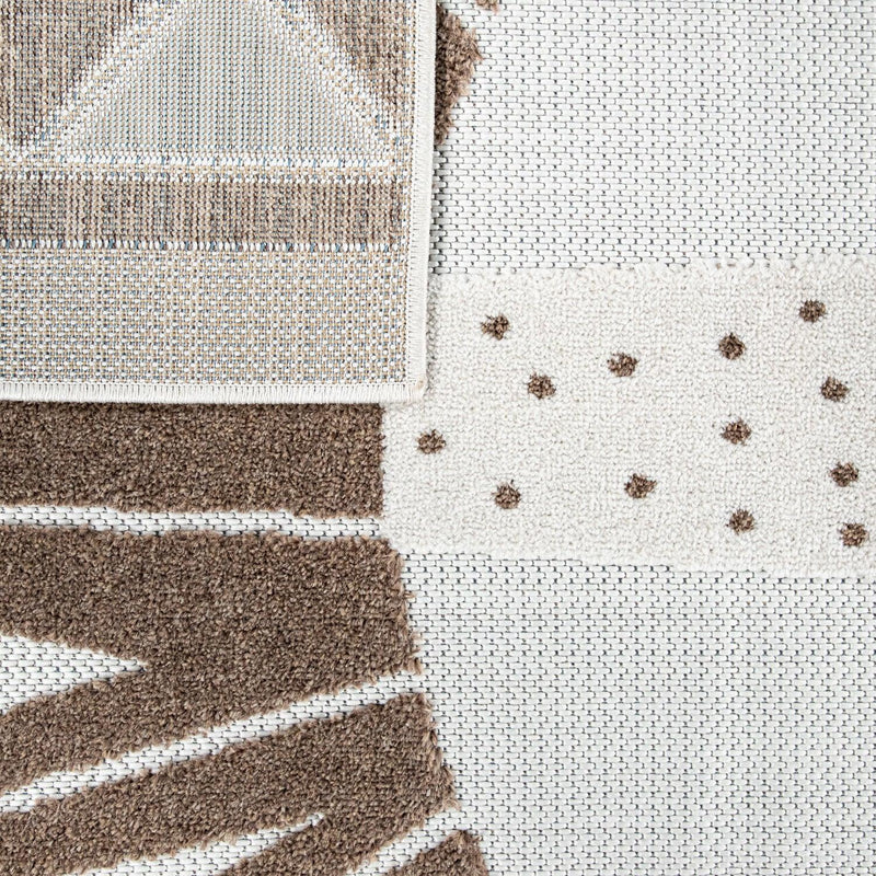 Kids Rug Tweet Happy Lion Play-Mat in Beige