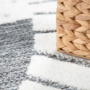 Kids Rug Tweet Happy Lion Play-Mat in Mottled Grey