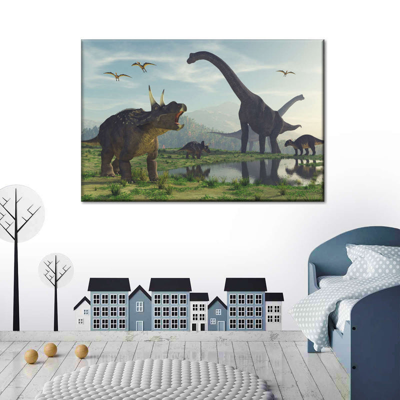 World Of Dinosaurs Wall Art