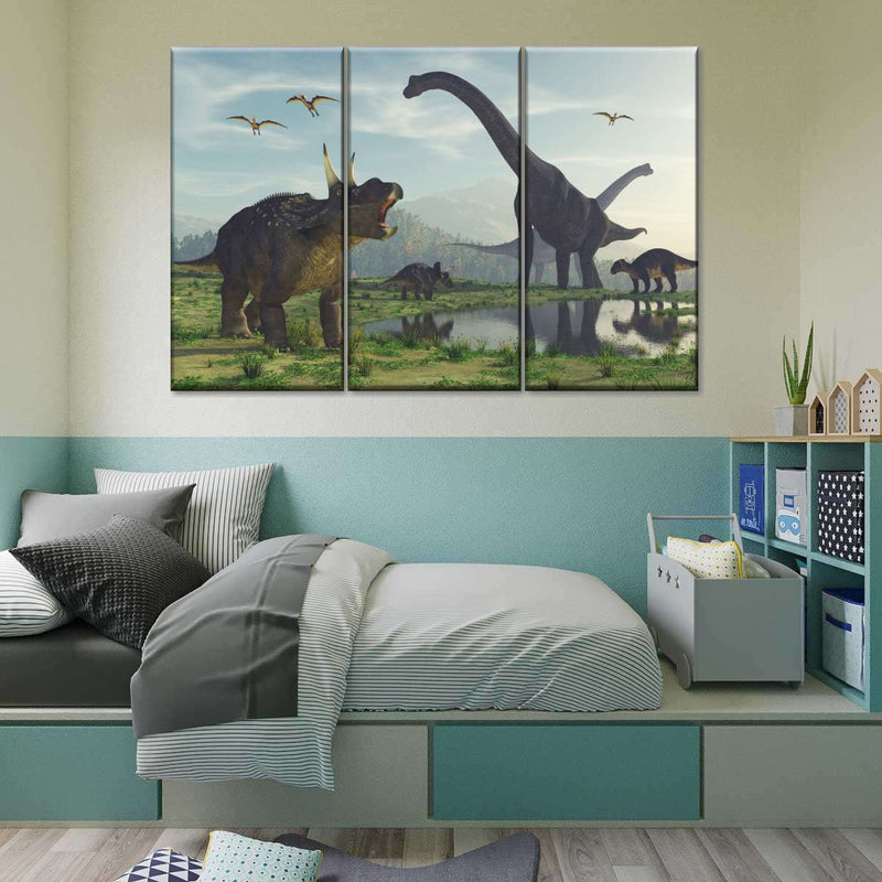 World Of Dinosaurs Wall Art