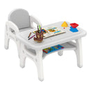 Kids Activity Table and Chair Set with Montessori Toys for Preschool and Kindergarten by LJGDeals