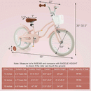 Children Bicycle with Front Handbrake and Rear Coaster Brake-Pink by LJGDeals