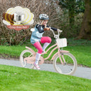 Children Bicycle with Front Handbrake and Rear Coaster Brake-Pink by LJGDeals