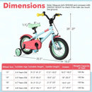 Kids Bike with Adjustable Handlebar and Saddle Blue by LJGDeals