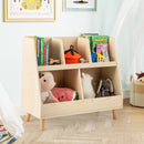5-Cube Kids Bookshelf and Toy Organizer with Anti-Tipping Kits