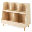 5-Cube Kids Bookshelf and Toy Organizer with Anti-Tipping Kits