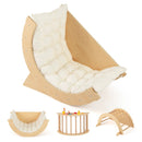 Kids Climbing Arch with Cushion Montessori Arch Climber/Rocker for Toddlers by LJGDeals