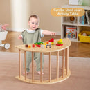 Kids Climbing Arch with Cushion Montessori Arch Climber/Rocker for Toddlers by LJGDeals