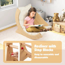 Kids Climbing Arch with Cushion Montessori Arch Climber/Rocker for Toddlers by LJGDeals