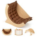 Kids Climbing Arch with Cushion Montessori Arch Climber/Rocker for Toddlers by LJGDeals