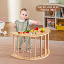 Kids Climbing Arch with Cushion Montessori Arch Climber/Rocker for Toddlers by LJGDeals