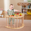 Kids Climbing Arch with Cushion Montessori Arch Climber/Rocker for Toddlers