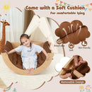 Kids Climbing Arch with Cushion Montessori Arch Climber/Rocker for Toddlers by LJGDeals