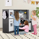 Kids Corner Pretend Kitchen Playset with Separated Washing Basin by LJGDeals