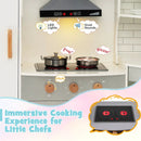 Corner Kids Play Kitchen with Washing Machine and Ice Maker Gift for Boys Girls by LJGDeals