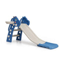3-in-1 Kids Slide Baby Play Climber Slide Set with Basketball Hoop by LJGDeals
