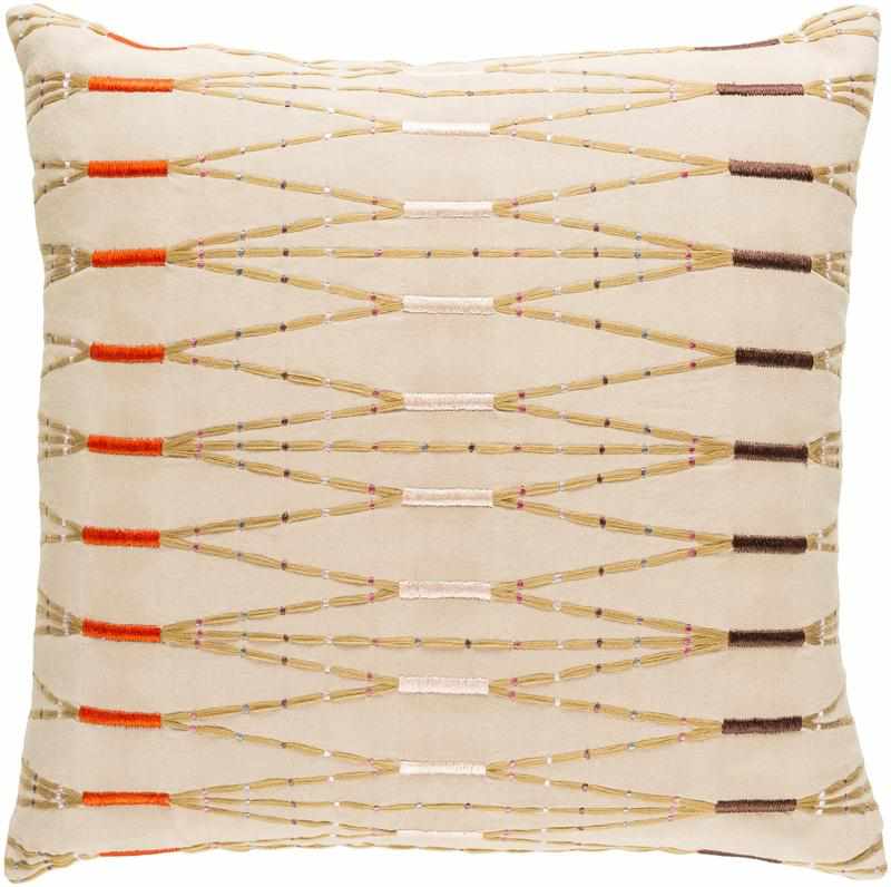 Overslag Tan Pillow Cover