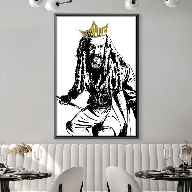 King Ezekiel Canvas